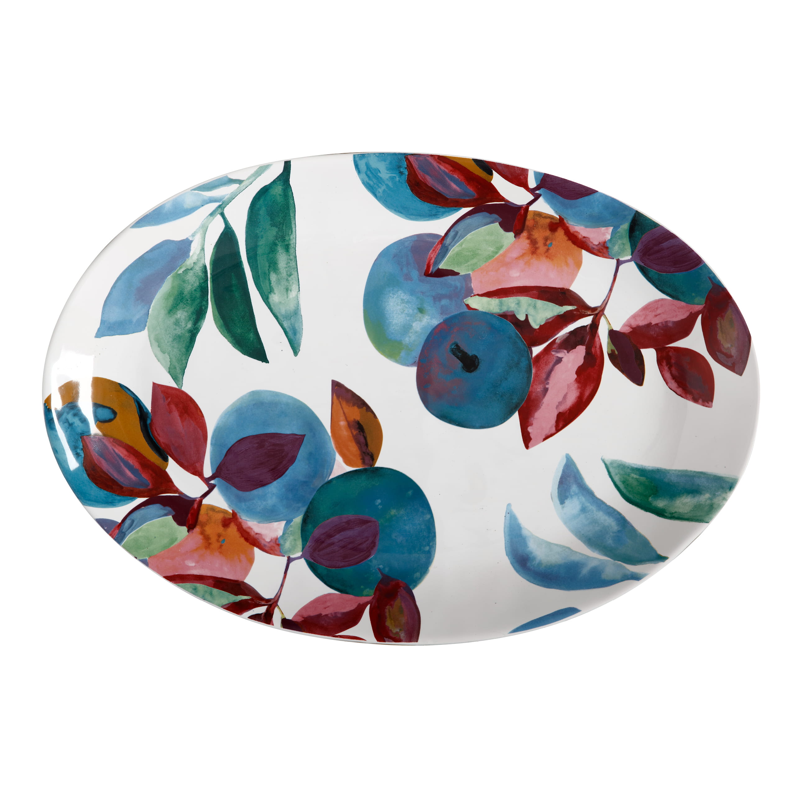 SAMBA Platte oval, 40 x 28,5 cm, Keramik