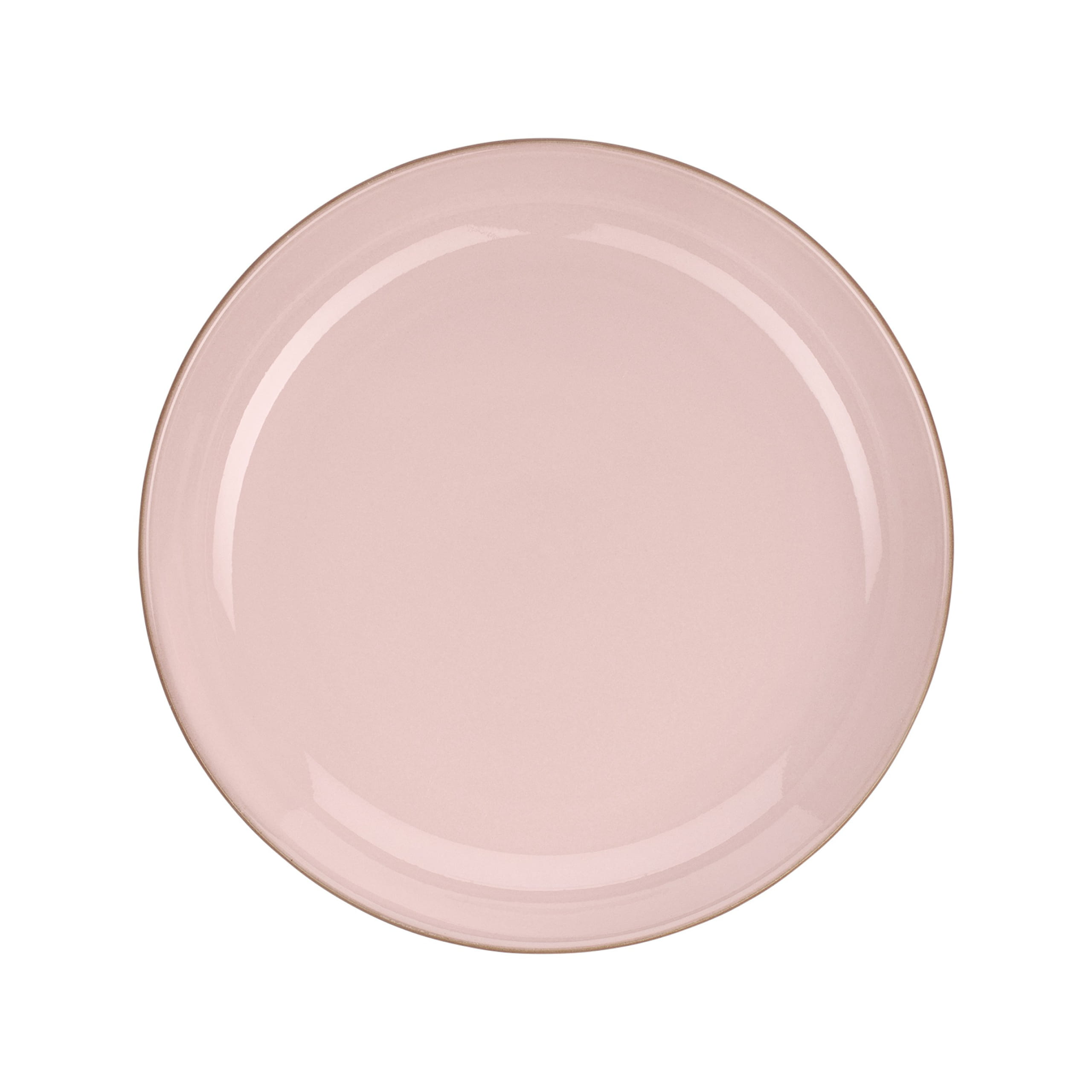 SIENNA Teller tief, 26 x 2,5 cm, Pink, Keramik