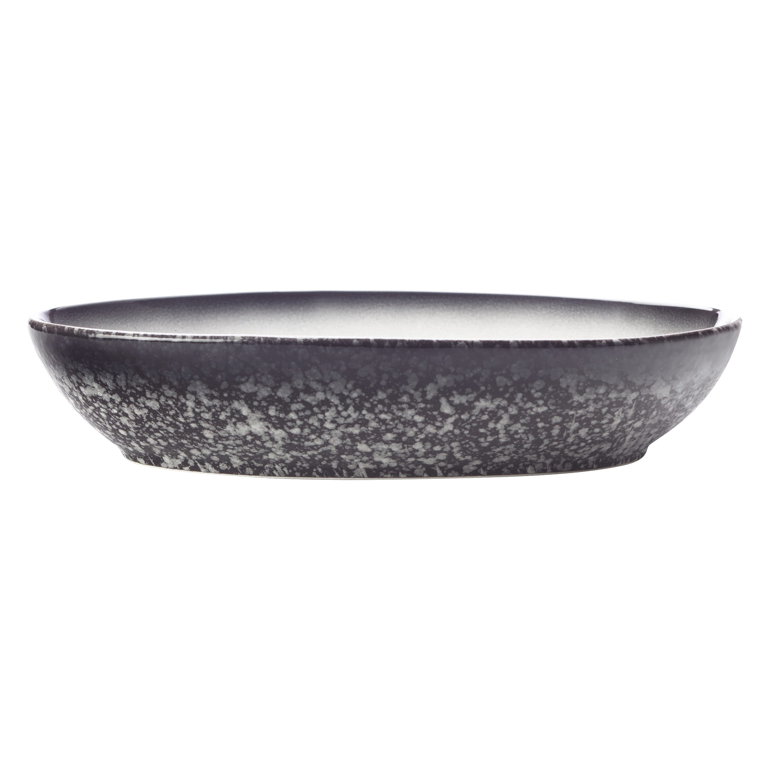 CAVIAR GRANITE Schale oval, 20 x 14 cm, Keramik