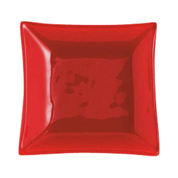 MONDO Sossenteller Flame Rot 7,5cm, Glas