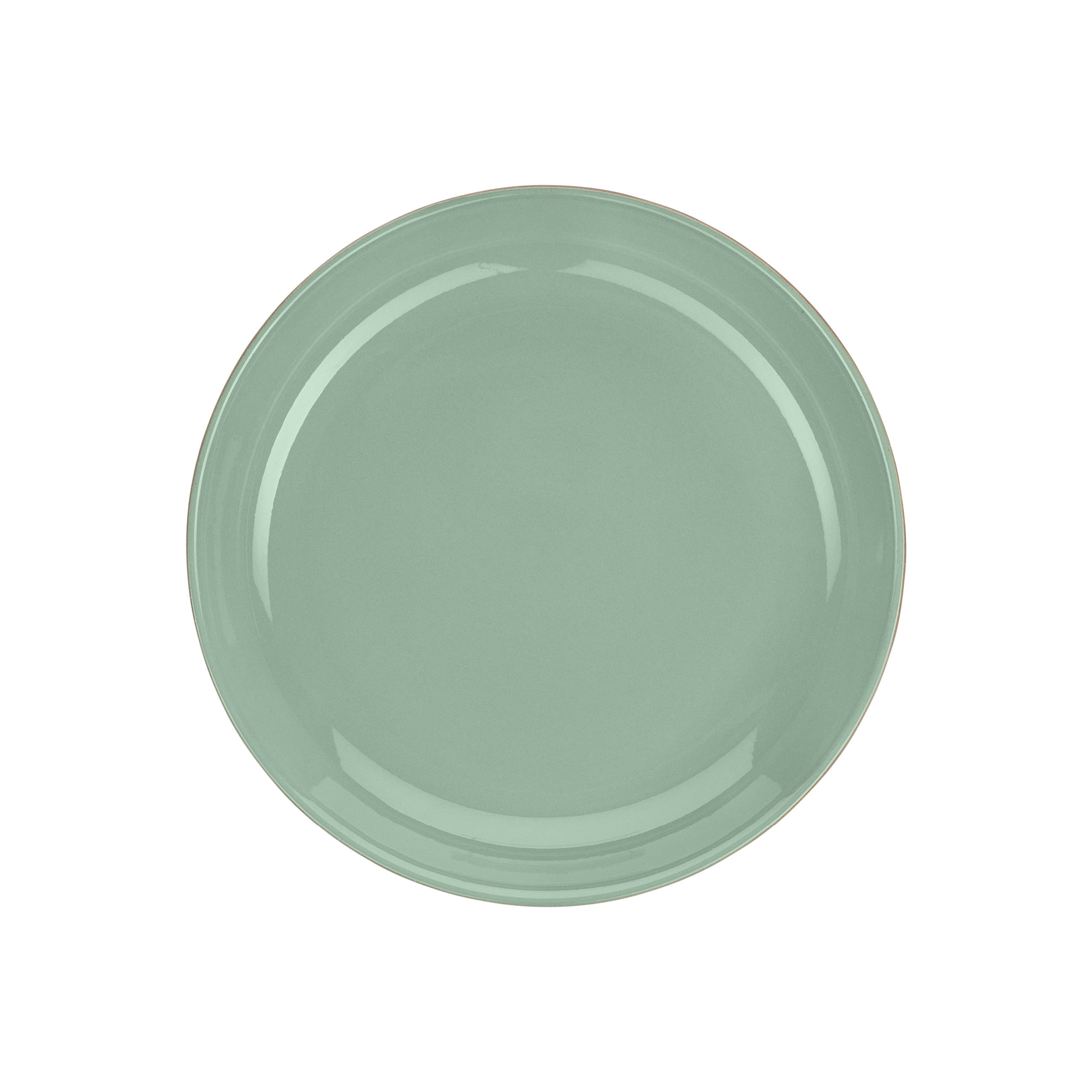 SIENNA Teller tief, 19 x 3 cm, Grün, Keramik