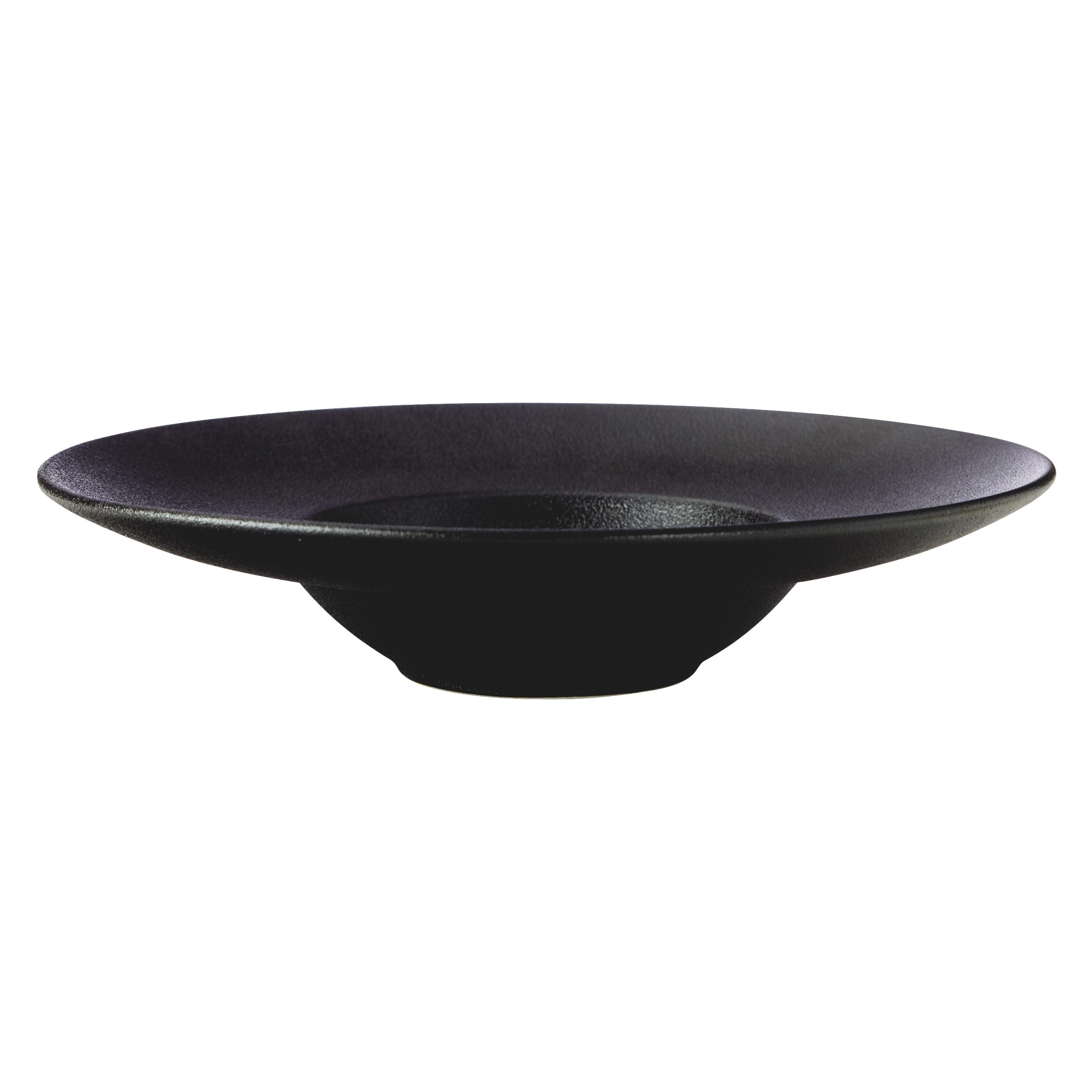 CAVIAR BLACK Teller tief, 28 cm, Keramik
