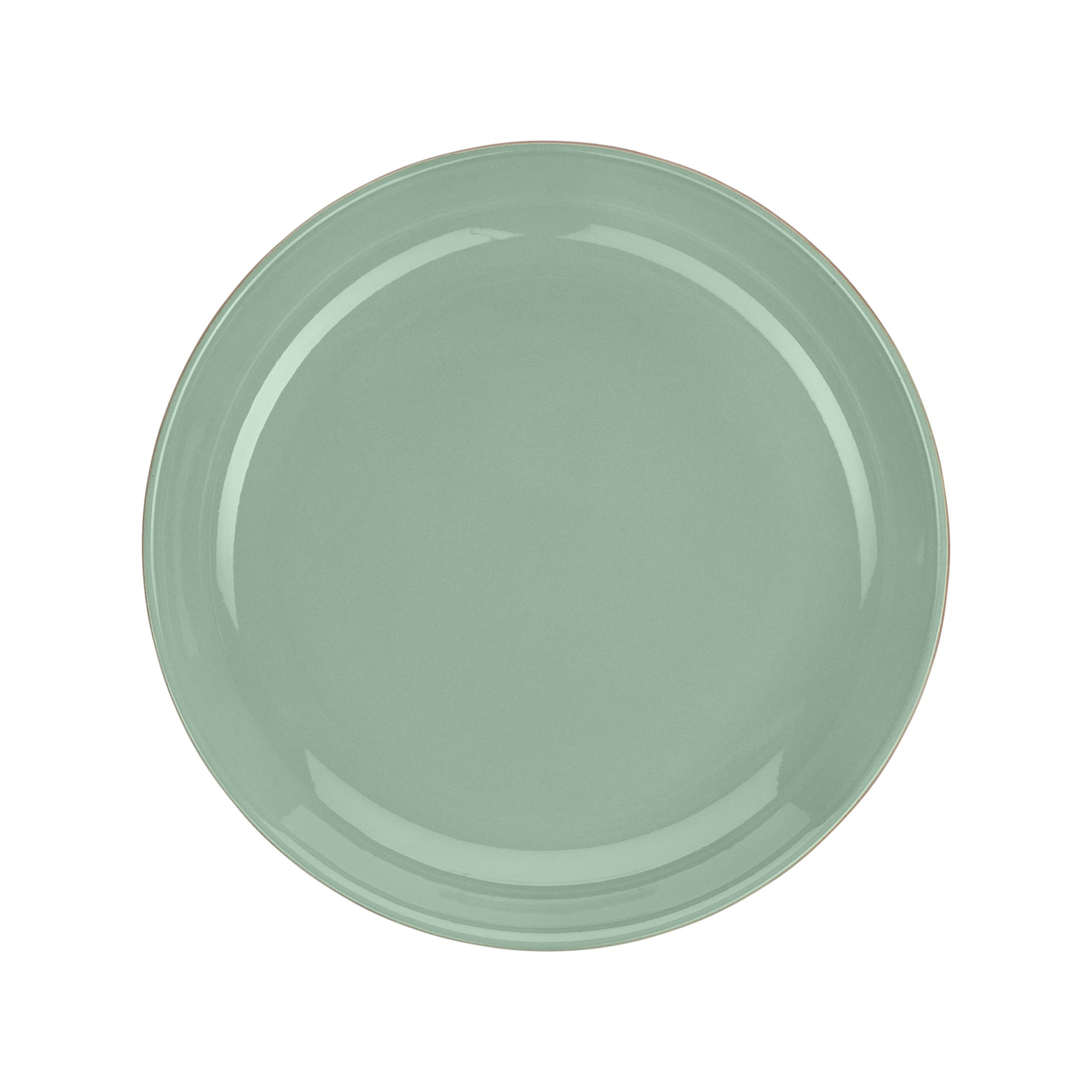 SIENNA Teller tief, 26 x 2,5 cm, Grün, Keramik