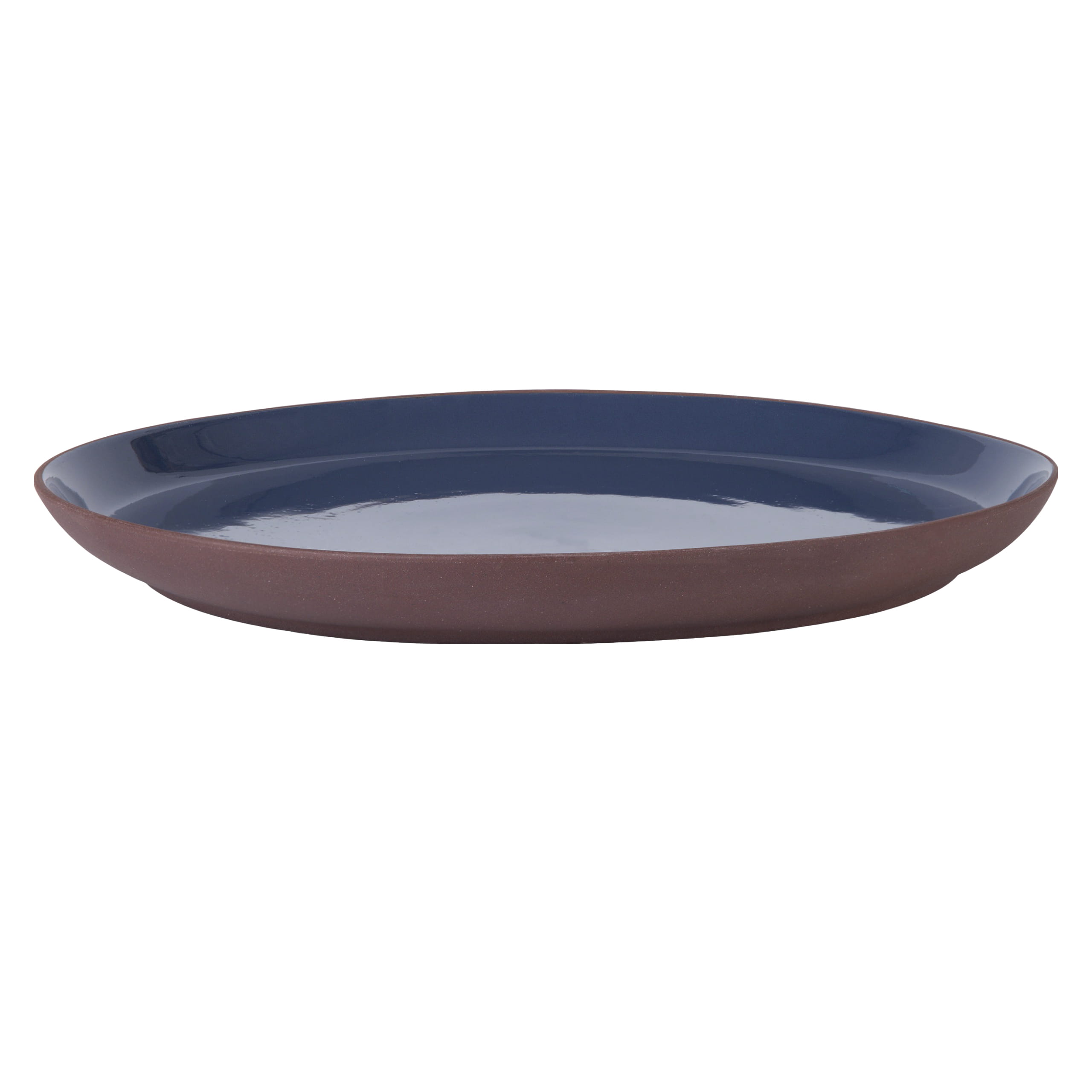 SIENNA Teller tief, 26 x 2,5 cm, Blau, Keramik